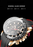 Great Gifts for Men - Top Brand Waterproof Sport Quartz Big Dial Chronograph Watch For Men - The Jewellery Supermarket