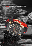 Great Gifts for Men - Top Brand Waterproof Sport Quartz Big Dial Chronograph Watch For Men - The Jewellery Supermarket