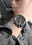 Great Gifts for Men - Top Brand Waterproof Sport Quartz Big Dial Chronograph Watch For Men - The Jewellery Supermarket