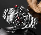 Great Gifts for Men - Top Brand Waterproof Sport Quartz Big Dial Chronograph Watch For Men - The Jewellery Supermarket