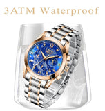 Great Gifts for Women - New Fashion Ladies Creative Steel Bracelet Waterproof Watches - The Jewellery Supermarket