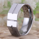 Hot Selling COOL NEW Tungsten Carbide Masonic Band Rings - The Jewellery Supermarket