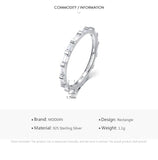 *NEW* Sterling Silver Full Clear High Quality AAA+ Cubic Zirconia Diamonds Luxury Finger Ring - The Jewellery Supermarket