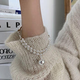 Great Gift Ideas - Fashion Creative Bead Chain Tassel Pendant Handmade Bracelet - The Jewellery Supermarket