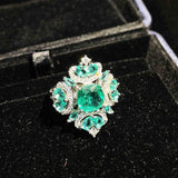 New Arrival Paraiba Tourmaline Gemstone Charming Jewelry Ring