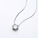 Classic Dazzling AAA+ CZ Diamonds Necklace+Earrings+Ring Jewelry Set - The Jewellery Supermarket
