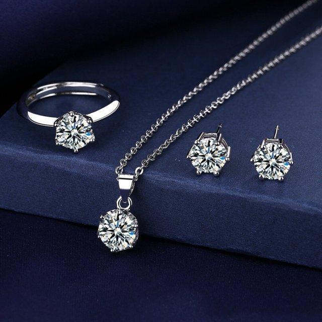 Ideal Gifts - Attractive Simulated Diamonds Jewelry sets - The Jewellery Supermarket