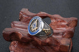 High Quality Stainless Steel Retro Masonic Rings For Men - The Jewellery Supermarket