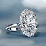 Luxury High Quality Jewelry Hyperbole Design Inlaid AAA+ Cubic Zirconia Diamonds Ring - The Jewellery Supermarket