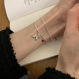 Best Gifts - Trendy Elegant Creative LOVE Heart Double Layer Chain Bracelets - The Jewellery Supermarket