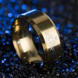 OFFER OF THE MONTH - Vintage Gold Silver Black Freemason Signet Rings - The Jewellery Supermarket